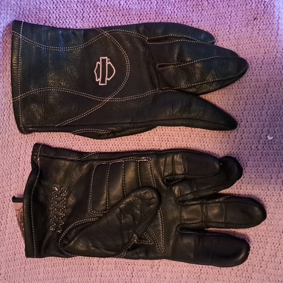 Harley Davidson leather gloves - Picture 1 of 6
